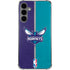 NBA Charlotte Hornets Canvas Galaxy S24 Plus Clear Case